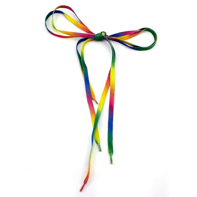 Rainbow hot sale shoelaces walmart