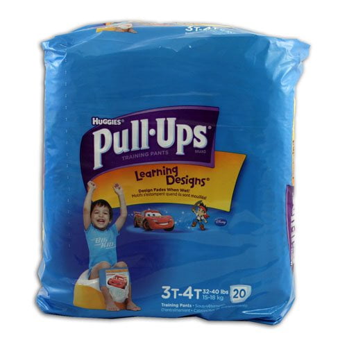 Huggies Pull Ups Ld Jumbo 3t-4t Boy 20ct