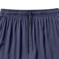 thumbnail image 6 of ITSAME Men's Sports Shorts, Quick Drying Zipper Pockets Active Fit Summer Casual Activewear Shorts Dark Blue L, 6 of 7