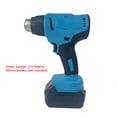 thumbnail image 2 of TFixol Cordless Handheld Hot Air Machine Lithium Rechargeable Heating Equipment Temperatures Adjustable Power Tool, 2 of 5
