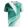 thumbnail image 7 of Taqqpue Men's Summer Short Sleeve T-Shirt & Shorts 2 Piece Set Printed Plus Size Casual Sports Athletic Jogging Sets S-5XL, 7 of 7