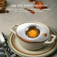 thumbnail image 4 of fastboy Egg Separator Handheld Divider Cake Cheesecake Cookies Extractor Household Bakery Restaurant Bakers Gifts Kitchenware Baking, 4 of 5