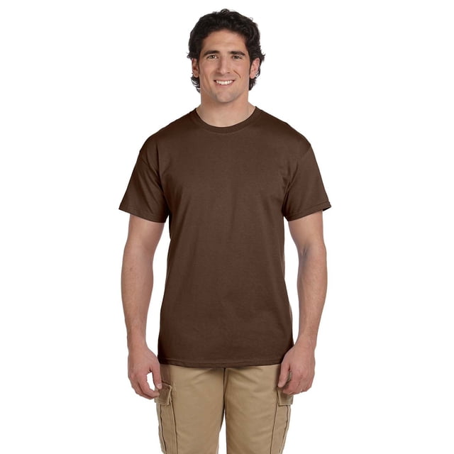 Camiseta Adulto HD Cotton™ CHOCOLATE 4XL Fruit of the Loom 3931