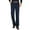 Dark Blue, variant on HWeei Men High Waist Straight Fit Jeans High Waist Straight Fit Stretch Denim