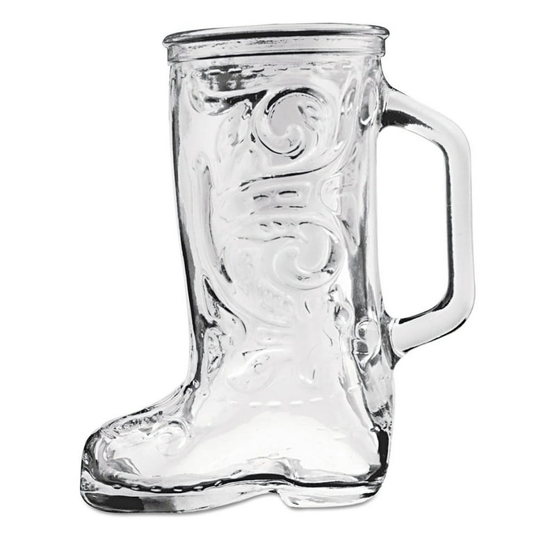 Anchor Hocking Glass Cowboy Boot Mug, 12.5 Ounces