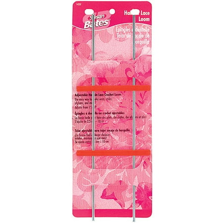 Susan Bates Adjustable Aluminum Hairpin Lace Loom, 12