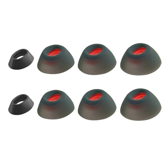 1Set Earbuds Cover In-Ear Tips Soft Silicone Ear Buds Accessories for Tune Earphone Eartips