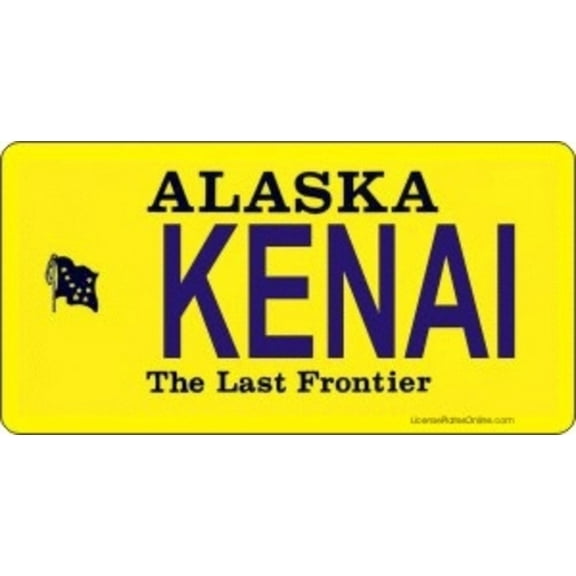 Design It Yourself Custom Alaska Plate. Free Personalization on Plate