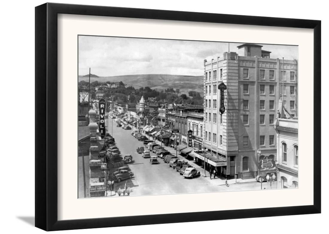 Pendleton, Oregon Main Street View Photograph Pendleton
