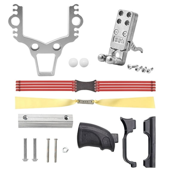 Diy Homemade Slingshot Dual-purpose Bow Rubber Band Releaser with 3.5cm Distance Between Two Holes