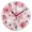 Black, variant on Cute Pink Elephants Pattern Wall Clock 10in Round Artistic Oil Painting Home Decor Desk Table Clock