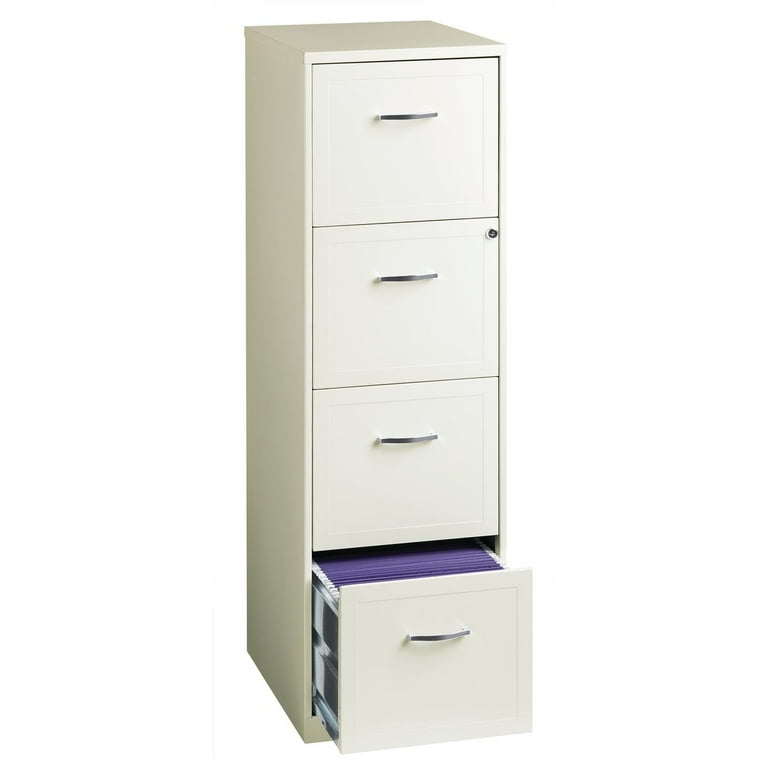 Hirsh キャビネット　インダストリアル Hirsh Industries Space Solutions 4-Drawer Metal Vertical