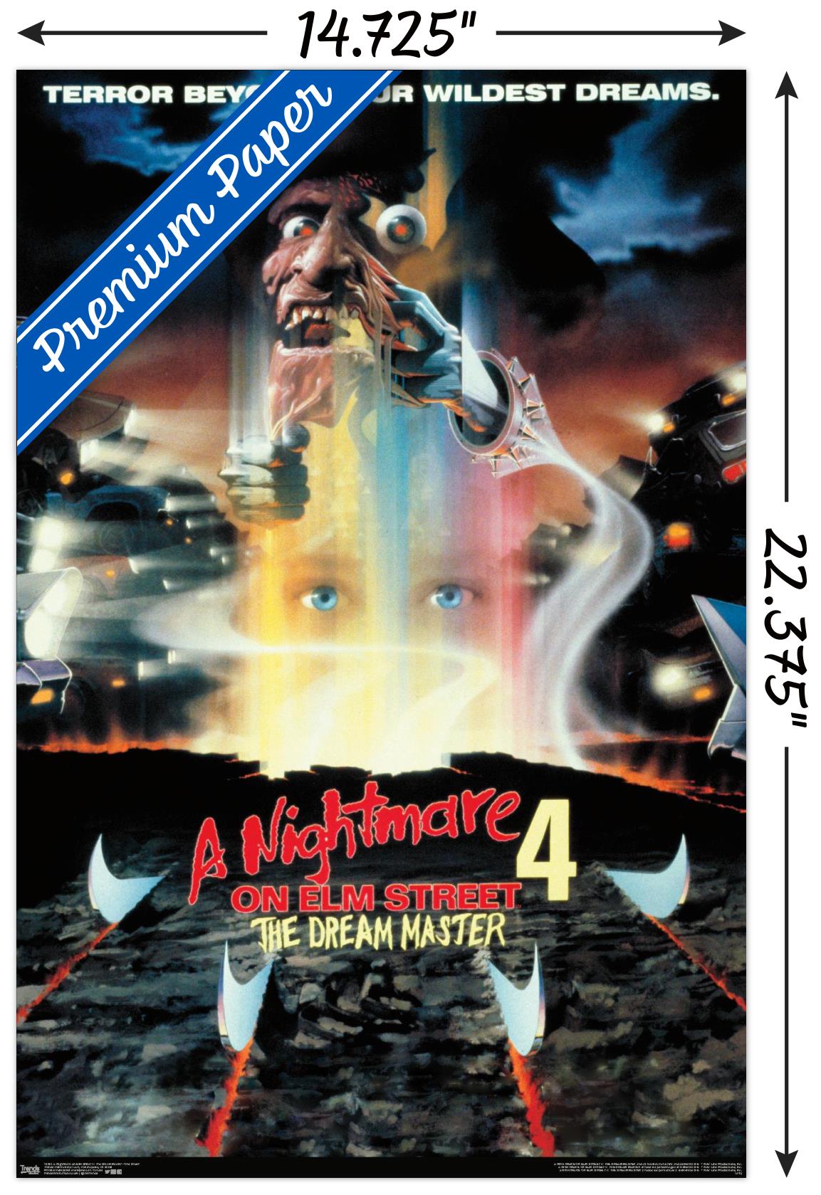 A Nightmare on Elm Street 4: The Dream Master - One Sheet Wall Poster, 14.725" x 22.375"