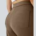 thumbnail image 6 of Top-kevin High Waisted Button Multiple Pockets Straight Leg Casual Pants # summer # summervibes, 6 of 8