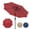 Red, variant on Simple Deluxe 9' Solar 32 LED Lighted Patio Umbrella Outdoor Table Market Umbrellas with Push Button Tilt/Crank for Garden, Deck, Backyard and Pool, Dark Blue