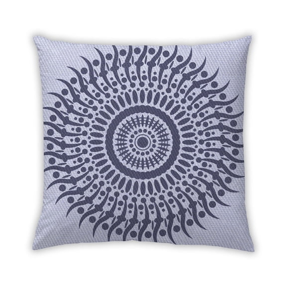 Ahgly Company Outdoor Square Contemporary Throw Pillow, 18 inch by 18 inch