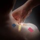 thumbnail image 4 of Cinta cruzada de fisioterapia, 10 unidades/bolsa, cinta elástica cruzada en espiral, cinta muscular deportiva, compacta y ligera, 4 of 8