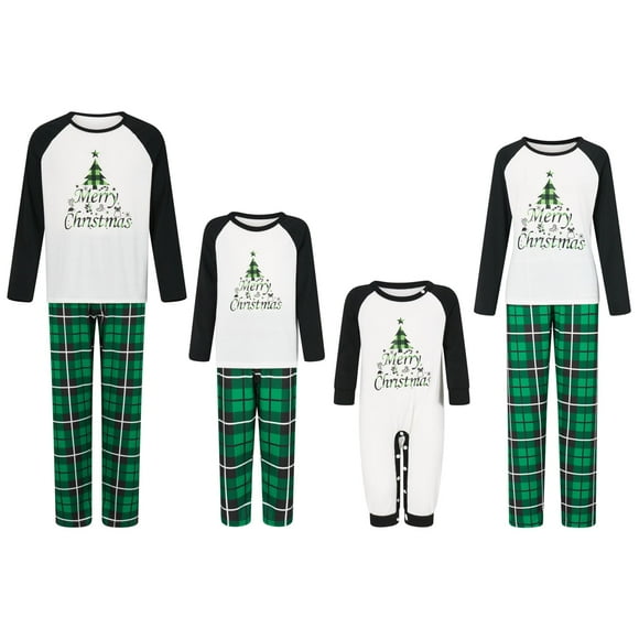 Pijamas navideños familiares a juego Fiomva Holiday, pijamas navideños de alce para parejas y niños, ropa de dormir para bebés