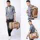 thumbnail image 3 of Mochila de lona retro informal de gran capacidad para hombre, mochila de viaje multifuncional, 3 of 3