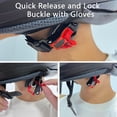 thumbnail image 6 of Helmet Quick Release Buckle Replacement Kit, Helmet Chin Strap Clip Compatible with Full Face, 3/4, Half Helmet. Motorcycle Helmet Chin Strap Adapter and Accessories, 6 of 6