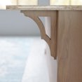 thumbnail image 5 of Ekena Millwork 1 3/4"W x 8 1/2"D x 12"H Large Avila Wood Bracket, Mahogany (4-Pack), 5 of 5