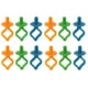 thumbnail image 2 of 36pcs Universal Silicona Abrazaderas de Coser Herramientas de, 2 of 9
