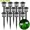 Cool Light, variant on Solar Outdoor Lights, 6 Pack LED Solar Landscape Lights Outdoor Waterproof, Solar Walkway Lights for Garden, Path, Yard, Patio, Walkway, Warm White