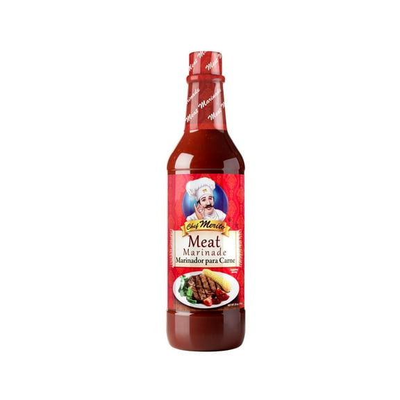 [Pack of 2] Chef Merito Marinade, Meat - 25 Ounce, Marinador Para Carne