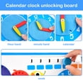 thumbnail image 4 of Tablero ocupado para niños pequeños Juguetes Montessori Habilidades básicas Tablero de actividades para niños pequeños Aprenda a mejorar las habilidades motoras finas Juguetes educativos y sensoriales Muyoka Hogar, 4 of 6
