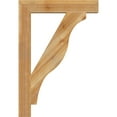 thumbnail image 3 of Ekena Millwork 4"W x 26"D x 38"H Funston Block Rough Sawn Bracket, Western Red Cedar, 3 of 4