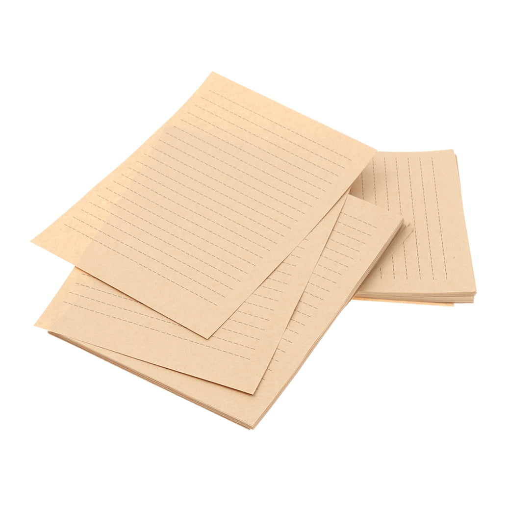 WHAMVOX  150 Sheets Retro Paper Stationary Letter Writing Stationery Student