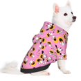 thumbnail image 5 of Cauagu Funny corn spider web A Pattern Winter Pet Hoodie Sweatshirts- Dog Hoodie Sweater with Leash Hole - Cute Dog Hoodie - Pet Clothes Puppy Cat Custume -X-Small, 5 of 8