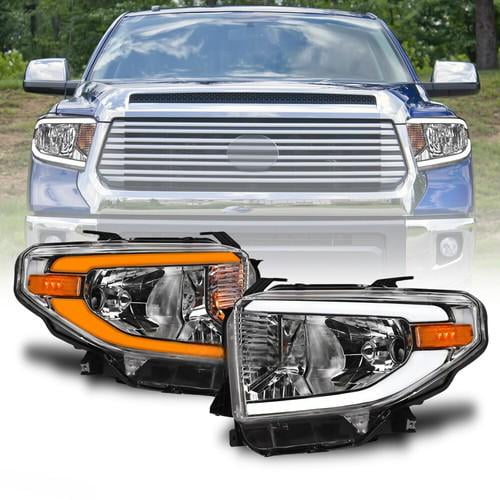 Switchback Sequential For 14-21 Tundra SR5/Limited Chrome Headlights w/LED Tube