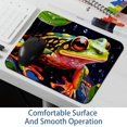 thumbnail image 6 of Frog Square Desk Pad Mouse Pad, 8.3x9.8 Inch Non-Slip Rubber Bottom Printed Mousepad for Office and Gaming, 6 of 6