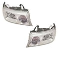 thumbnail image 2 of For 98-02 Lincoln Town Car Headlight Headlamp Front Head Light w/Bulb SET PAIR, 2 of 5