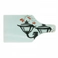 thumbnail image 1 of Rowan Cutting Board, Street Lantern Among Snowy Rowan Branches Christmas Winter Season, Decorative Tempered Glass Cutting and Serving Board, Wine Bottle Shape, Charcoal Grey Orange, by Ambesonne, 1 of 1