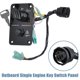 thumbnail image 2 of Outboard Single Control Key Panel DC12V Engine Switch Panel 704-82570-12-00 704-82570-08 for, 2 of 5