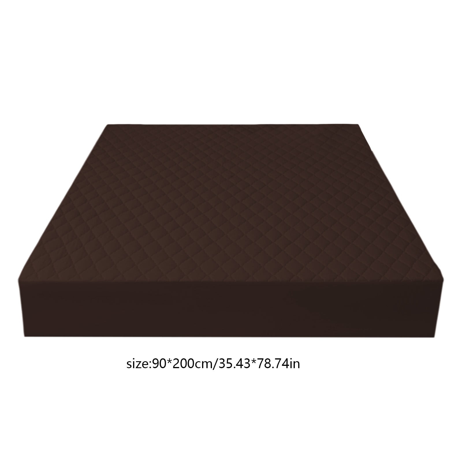 Bfogop Waterproof Bed Sheet Flat Sheets Lightweight,35.4x78.7inch Furniture Protector Cover for Bed Couch, Soft & Breathable Mattress Protector Terry for Pets Kids Adults
