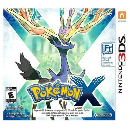 Pokemon X 3Ds Pokemon X 3DS Brand : nintendo - Brand: Nintendo - Hardware Platform: Playstation 2  Nintendo 3ds - Genre: RPG - Role Playing - Number of Players: Single_player - WORLD EDITION. NO REGION LOCK FOR USA/CAN 3DS CONSOLES SO WILL WORK ON USA/CAN CONSOLES. 100% AUTHENTIC FROM NINTENDO.