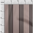 thumbnail image 1 of oneOone Viscose Chiffon Black Fabric Stripes Sewing Material Print Fabric By The Yard 42 Inch Wide-SC, 1 of 4