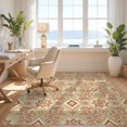 thumbnail image 3 of Design&I 4'x6' Ultra Soft Area Rug, Assorted Traditional Ornate Showcasing Scroll Artwork Door Mongolian None Fluffy Washable Non Shedding for Bedroom Living Room Home Office, 3 of 7