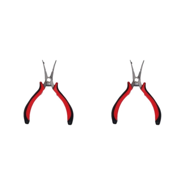 Scienceny Herramientas manuales eficientes de acero al carbono para alicates multiusos unisex y alicates para engarzar herramientas de corte Rojo Rojo 2Conjunto