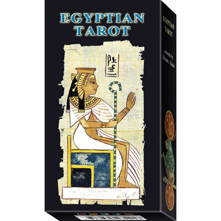 Egyptian Tarot Egyptian Tarot Deck, (Hardcover) - Walmart.com