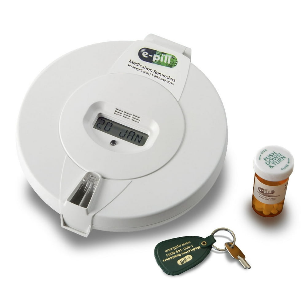 ePill MedTime Plus Automatic Pill Dispenser Auto Locked Dispensing