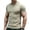 Green, variant on Men's Short Sleeve Knit Golf Shirt Johnny Collar Business Casual Athletic Fit Ribbed Textured Work to Weekend Tops