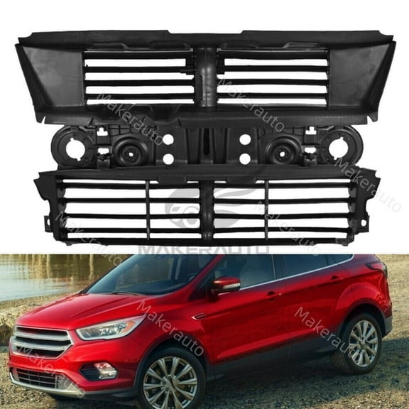 Active Grille Shutter Assembly With Motor for 2017 2018 2019 Ford Escape GV4Z-8475-A