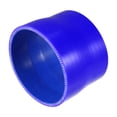 thumbnail image 5 of Unique Bargains 95-102mm 3.7"-4" ID Straight Silicone Reducer Hose Silicone Hose Coupler Intercooler Tube Blue for Car, 5 of 6