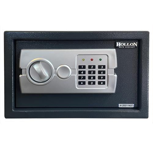 Hollon Safe E-20 Hotel Safes, Black, Small