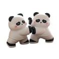 thumbnail image 4 of 2 piezas Panda ends Shelf Shelf Ornament de resina para estanterías Regalos de tapón decorativo de libros para videojuegos para videojuegos, 4 of 8