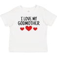 thumbnail image 3 of Inktastic I Love My Godmother Boys or Girls Baby T-Shirt, 3 of 5